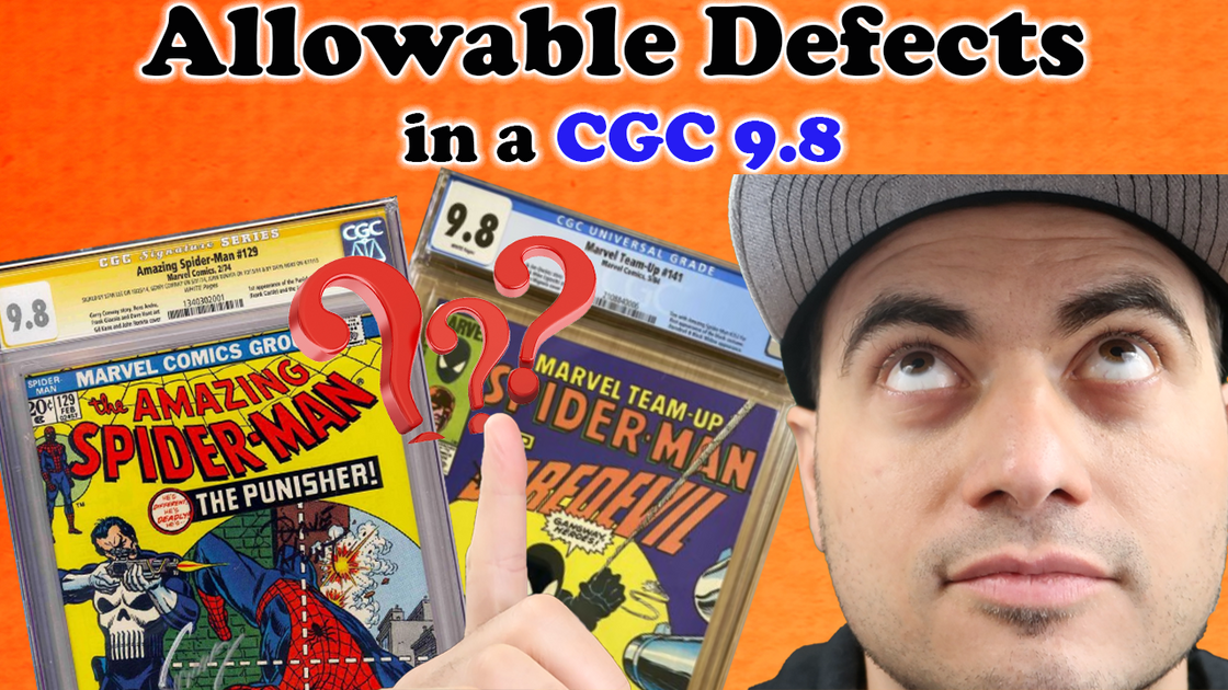 CGC Comic Grading: Allowable Defects in a CGC 9.8 – Bry's Comics