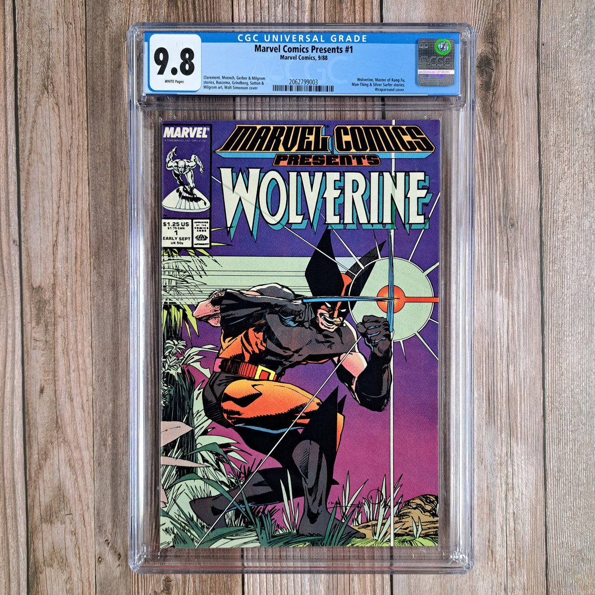 Marvel Comics Presents #1 CGC 9.8 1st appearance of Kkallakku, a