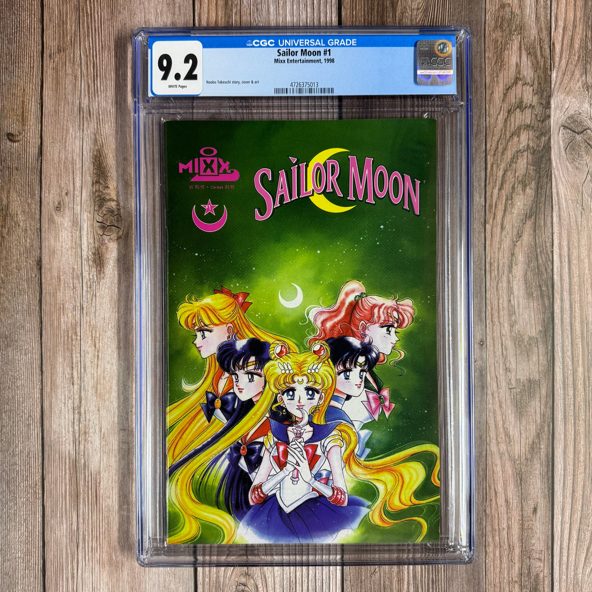Sailor Moon #1 CGC 9.2 WP Premiere Issue of the First Ongoing U.S.