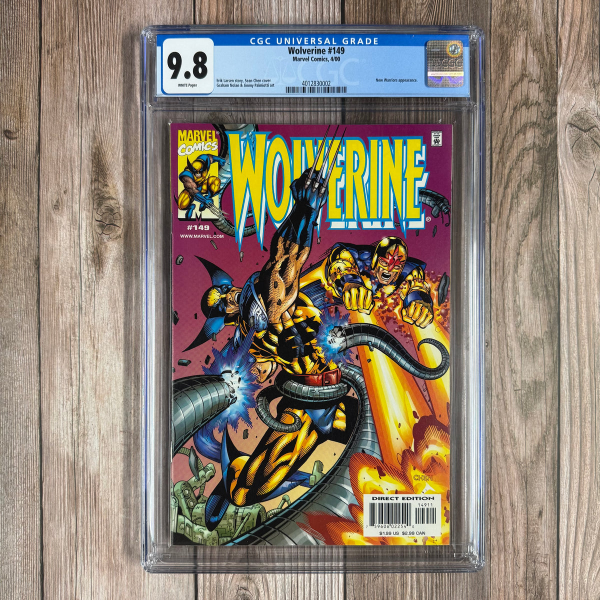 ヴァネス・ウー　呉建豪　おまとめ　シュリンク付８点他 Wolverine #149 CGC 9.8 WP Cover art by Sean Chen (Cert 0002