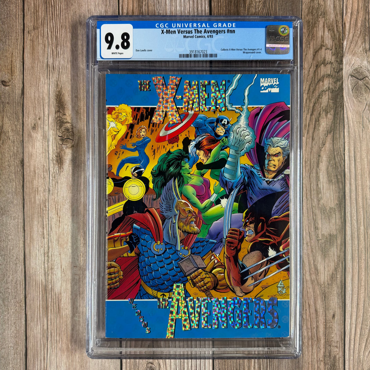 X-Men Versus The Avengers #nn CGC 9.8 WP Cover art by Dan Lawlis