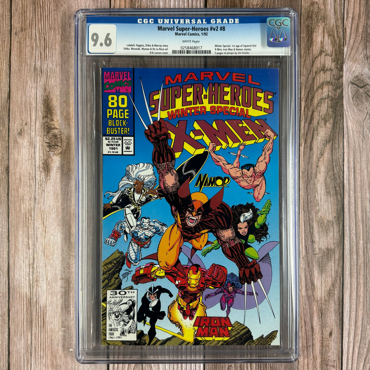 Marvel Super-Heroes #v2 #8 CGC 9.6 WP 1st Appearance of Squirrel
