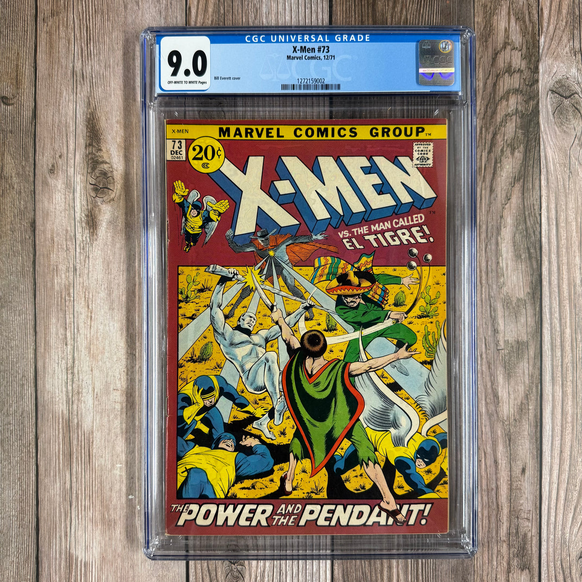 X-Men #73 CGC 9.0 Cover Art by Bill Everett (Cert 9002) – Bry