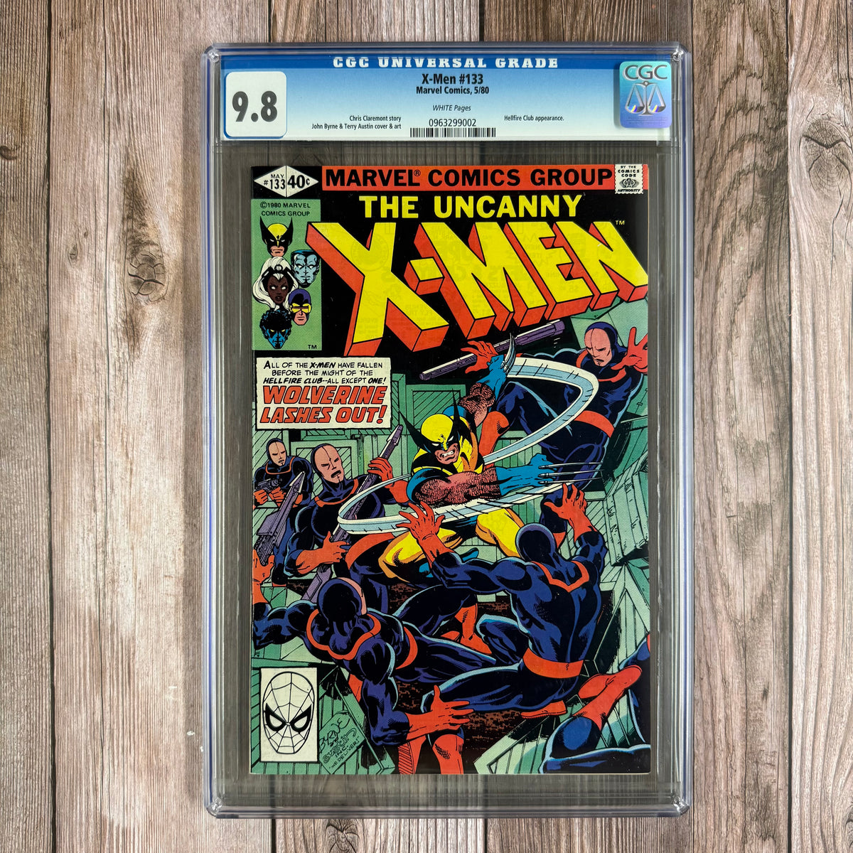 DAWN 創刊号 X-Men #133 CGC 9.8 WP First Solo Wolverine Cover Dark Phoenix Saga