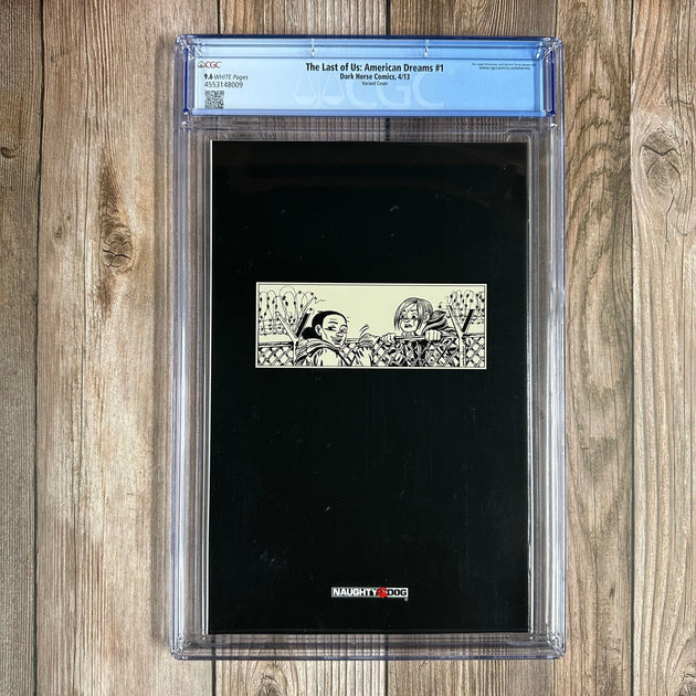 The Last of Us: American Dreams #1 CGC 9.6 WP Variant Cover (Game Pack ...