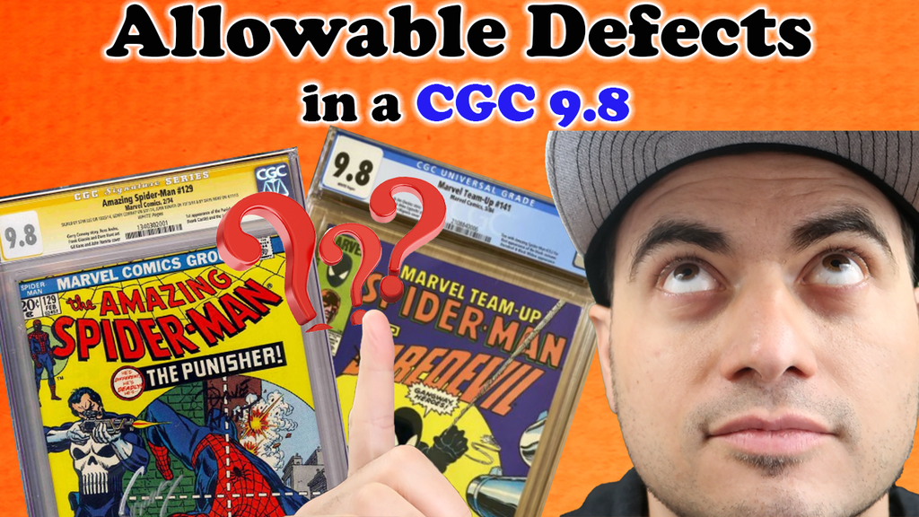 CGC Comic Grading: Allowable Defects in a CGC 9.8