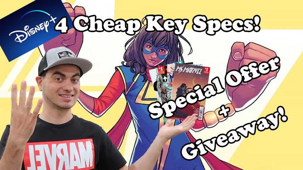Cheap Spec Book Keys! Ms. Marvel MCU Disney+
