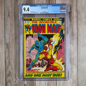 Iron Man #46 CGC 9.4 Death of the Guardsman (Cert 1013)