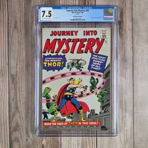 Journey Into Mystery #83 CGC 7.5 Golden Record Reprint of 1st Appearance & Origin of Thor (Cert 1016)