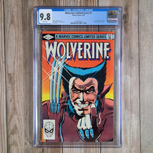Wolverine Limited Series #1 CGC 9.8 1st solo Wolverine comic (cert 1005)