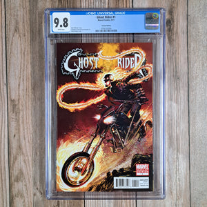 Ghost Rider #1 CGC 9.8 1:50 2011 Variant cover art by Neal Adams (cert 2004)