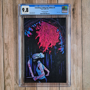 Something is Killing the Children #4 CGC 9.8 1st cameo appearance of Aaron Slaughter, a monster hunter (cert 2003)