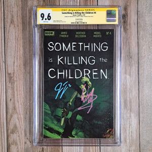 Something is Killing the Children #4 CGC 9.6 SS Wrether Dell'edera, James Tynion IV, 2nd Print (cert 9002)