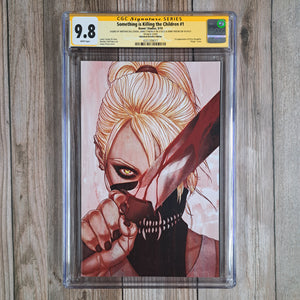 Something is Killing the Children #1 CGC 9.8 SS Wrether Dell'edera, James Tynion IV, Jenny Frison 1st appearance of Erica Slaughter(cert 9017)