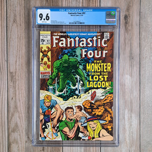 Fantastic Four #97 CGC 9.6 1st cover appearance of Franklin Richards as a baby (cert 9022)