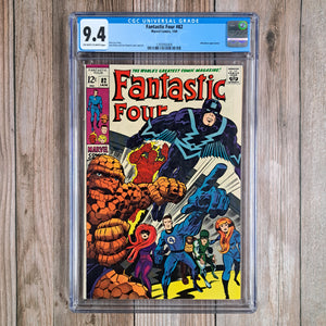 Fantastic Four #82 CGC 9.4 1st appearance of Zorr, a robot created by Maximus (cert 2009)