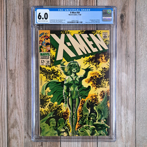 X-Men #50 CGC 6.0 2nd appearance Lorna Dane, daughter of Magneto who later takes the name Polaris (cert 7004)