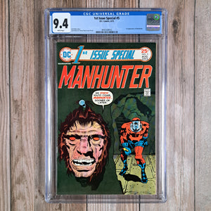 1st Issue Special #5 CGC 9.4 WP 1st appearance of the fifth Manhunter, Mark Shaw, later becomes the Privateer, then the leader of Leviathan (cert 8010)