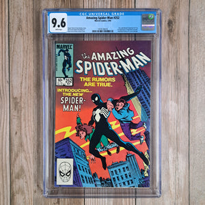 Amazing Spider-Man #252 CGC 9.6 1st appearance of Spider-Man's black costume (cert 6016)