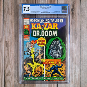 Astonishing Tales #6 CGC 7.5 1st appearance of Bobbi Morse, unnamed, later becomes Mockingbird (cert 1004)