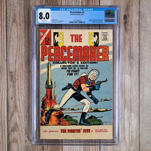 Peacemaker #1 CGC 8.0 Premiere issue of the first Peacemaker solo title (cert 9024)