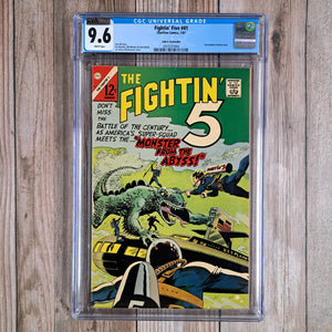 Fightin' Five #41 CGC 9.6 2nd appearance of Peacemaker (cert 7004)
