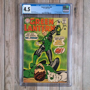 Green Lantern #59 CGC 4.5 1st appearance of Guy Gardner, Hal Jordan's backup Green Lantern (cert 3001)