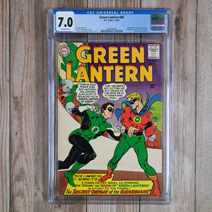 Green Lantern #40 CGC 7.0 1st appearance of Krona, a major antagonist in the Brightest Day story arc (cert 0009)