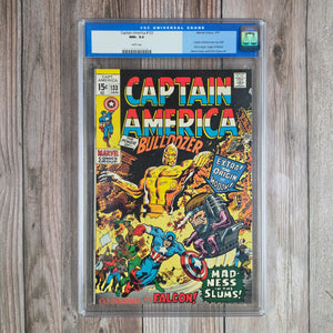 Captain America #133 CGC 9.6 WP Origin of M.O.D.O.K. (cert 6028)
