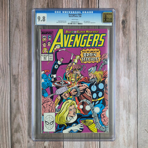 Avengers #301 CGC 9.8 WP 1st appearance of Super-Nova, Garthan Saal who had gone insane after he absorbed too much of the Nova Force (cert 9022)