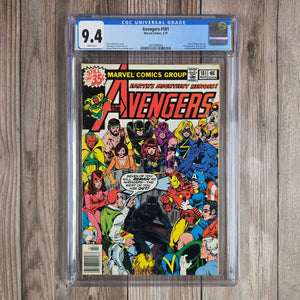 Avengers #181 CGC 9.4 WP 1st appearance of Scott Lang, later becomes the second Ant-Man (cert 8006)