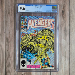 Avengers #257 CGC 9.6 WP 1st appearance of Nebula, the adopted daughter of Thanos (cert 1001)