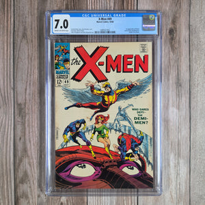 X-Men #49 CGC 7.0 1st appearance of Lorna Dane, daughter of Magneto who later takes the name Polaris (cert 7002)