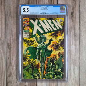 X-Men #50 CGC 5.5 2nd appearance Lorna Dane, daughter of Magneto who later takes the name Polaris (cert 7003)