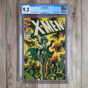 X-Men #50 CGC 9.2 2nd appearance Lorna Dane, daughter of Magneto who later takes the name Polaris (cert 7009)
