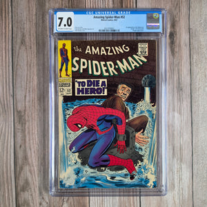 Amazing Spider-Man #52 CGC 7.0 3rd appearance of Kingpin (cert 6007)