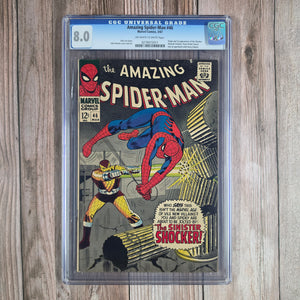 Amazing Spider-Man #46 CGC 8.0 1st appearance of the Shocker (cert 2011)*