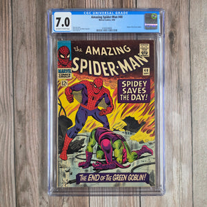 Amazing Spider-Man #40 CGC 7.0 Origin of Green Goblin (cert 4009)
