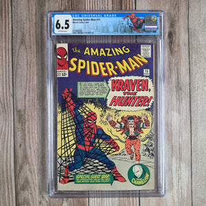 Amazing Spider-Man #15 CGC 6.5 1st appearance of Kraven the Hunter (cert 0002)