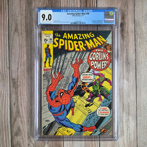 Amazing Spider-Man #98 CGC 9.0 Drug addiction plot (cert 2001)