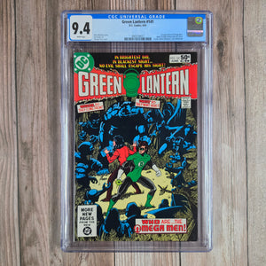 Green Lantern #141 CGC 9.4 WP 1st team appearance of the Omega Men: Primus, Kalista, Harpis, Demonia, Broot, Nimbus (cert 4017)