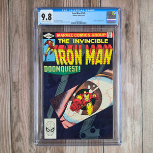 Iron Man #149 CGC 9.8 'Doomquest' part one - a two-issue series that established Doctor Doom as a major foe of Iron Man and also one who has many formidable similarities to Tony Stark (cert 0012)