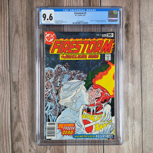 Firestorm #3 CGC 9.6 WP 1st appearance of Killer Frost (cert 0021)