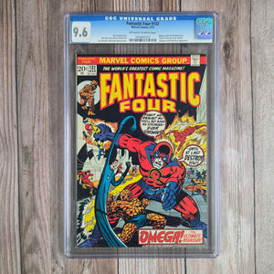 Fantastic Four #132 CGC 9.6 1st full appearance of Omega the Ultimate Alpha (cert 1013)