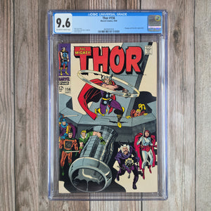 Thor #156 CGC 9.6 Mangog and Recorder appearance (cert 1018)