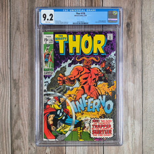 Thor #176 CGC 9.2 WP Silver Surfer appearance (cert 6019)