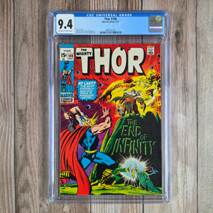 Thor #188 CGC 9.4 Stan Lee story (cert 1015)