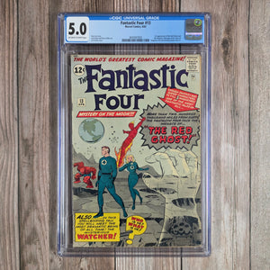 Fantastic Four #13 CGC 5.0 1st appearance of the Watcher (cert 7003)