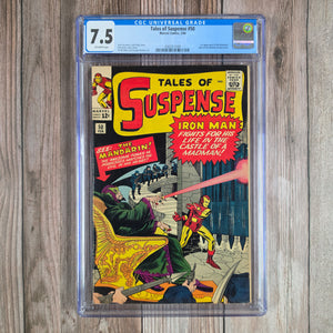 Tales of Suspense #50 CGC 7.5 1st appearance of the Mandarin (cert 1009)