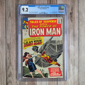 Tales of Suspense #53 CGC 9.2 2nd appearance of Black Widow (cert 5002)